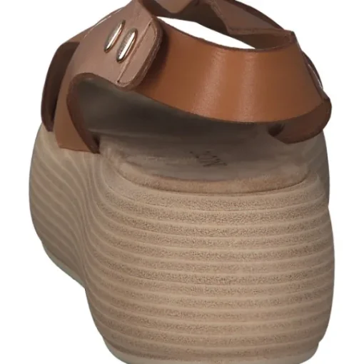 Damen Inuovo Sandaletten<817008, Plateau-Sandaletten, Damen, coconut
