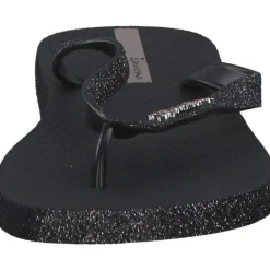 Damen Ipanema Pantoletten & Badeschuhe<Maxi Glow Fem 27000, Zehentrenner, Damen, black/glitter dk grey