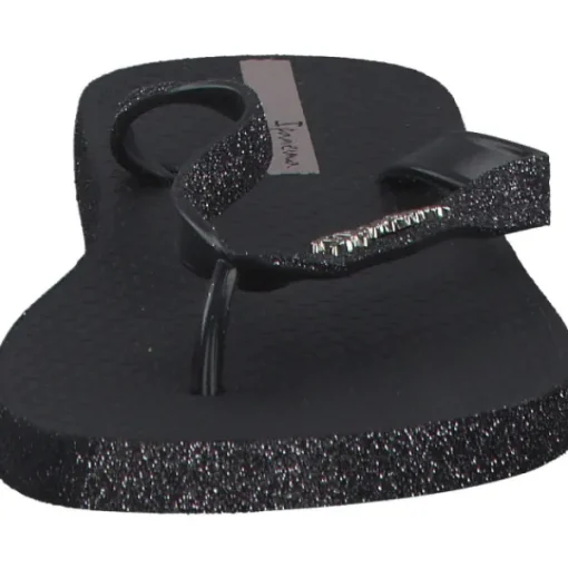 Damen Ipanema Pantoletten & Badeschuhe<Maxi Glow Fem 27000, Zehentrenner, Damen, black/glitter dk grey