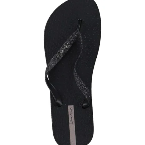 Damen Ipanema Pantoletten & Badeschuhe<Maxi Glow Fem 27000, Zehentrenner, Damen, black/glitter dk grey