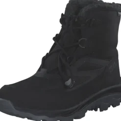 Kinder Jack Wolfskin Stiefel<4054101-6350 VOJO SHELL XTTexapore Mid K, Winterstiefel, Kinder, Schwarz