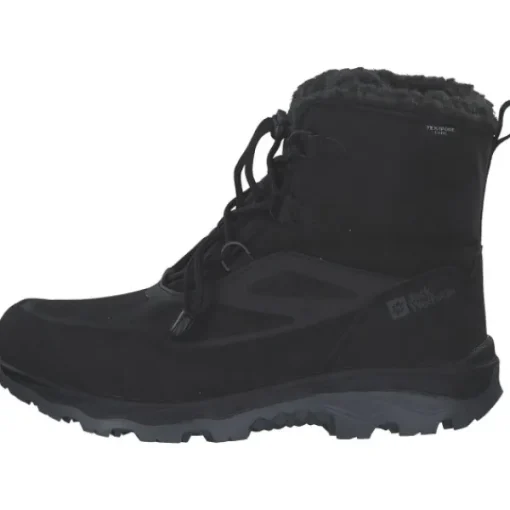 Kinder Jack Wolfskin Stiefel<4054101-6350 VOJO SHELL XTTexapore Mid K, Winterstiefel, Kinder, Schwarz
