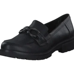 Damen Jana Shoes Slipper<24763, Mokassins, Damen, Schwarz