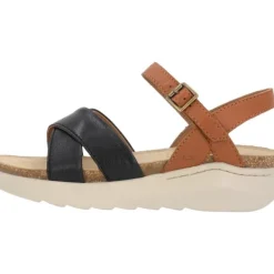 Damen Josef Seibel Sandaletten<Celine 03 73403, Keilsandaletten, Damen, SCHWARZ-KOMBI