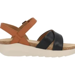 Damen Josef Seibel Sandaletten<Celine 03 73403, Keilsandaletten, Damen, SCHWARZ-KOMBI