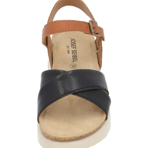 Damen Josef Seibel Sandaletten<Celine 03 73403, Keilsandaletten, Damen, SCHWARZ-KOMBI