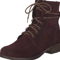 Damen Josef Seibel Stiefel<Sienna 70 99670, Schnürstiefeletten, Damen, Dunkelrot