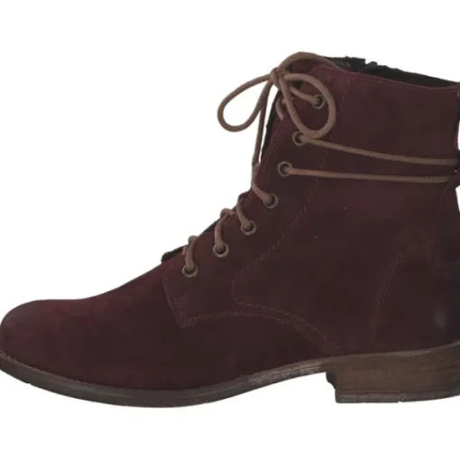 Damen Josef Seibel Stiefel<Sienna 70 99670, Schnürstiefeletten, Damen, Dunkelrot