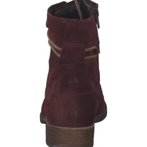 Damen Josef Seibel Stiefel<Sienna 70 99670, Schnürstiefeletten, Damen, Dunkelrot