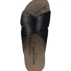 Damen Josef Seibel Pantoletten & Badeschuhe<Tonga 70 78570, Pantoletten, Damen, Schwarz