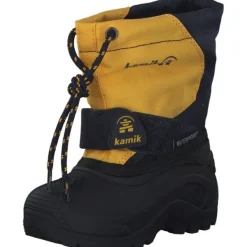 Kinder Kamik Stiefel<Snowfox 3WP NF8403/NF4403 M, Winterstiefel, Kinder, navy/citrus-marine