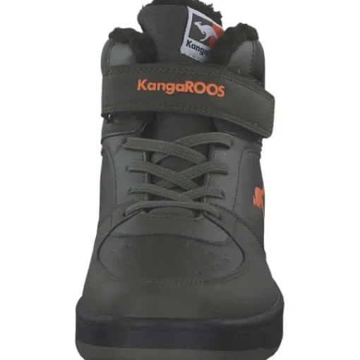 Kinder KangaROOS Stiefel<10179-8090 K-CP Bound Mid EV, Winterstiefel, Kinder, military green/flame
