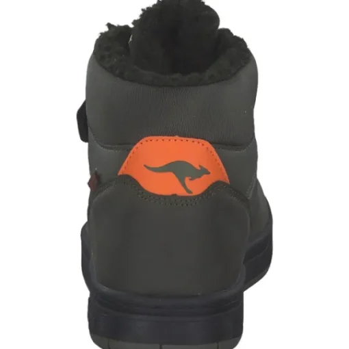 Kinder KangaROOS Stiefel<10179-8090 K-CP Bound Mid EV, Winterstiefel, Kinder, military green/flame