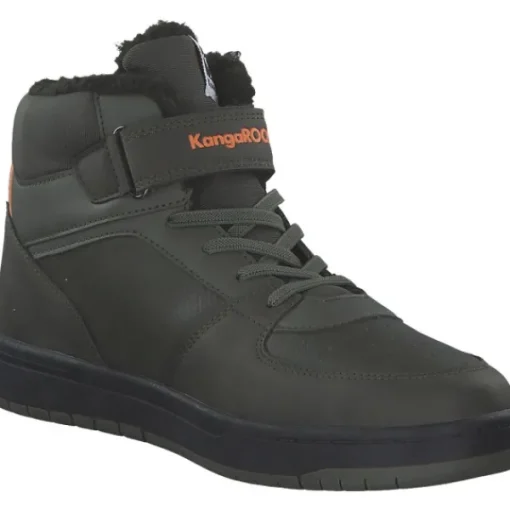 Kinder KangaROOS Stiefel<10179-8090 K-CP Bound Mid EV, Winterstiefel, Kinder, military green/flame