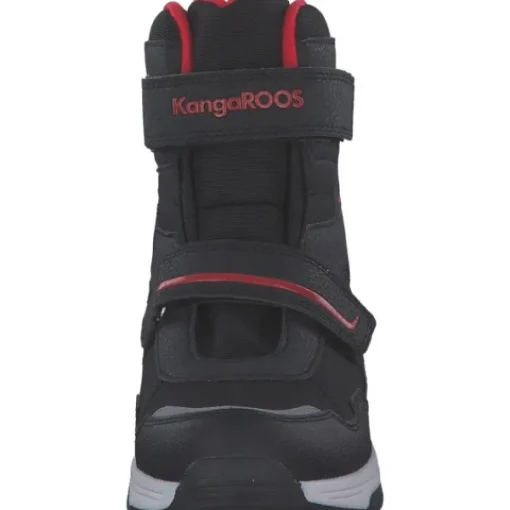 Kinder KangaROOS Stiefel<10223/5053 K-MJ Hunter RTX FX, Winterstiefel, Kinder, jet black/fiery red