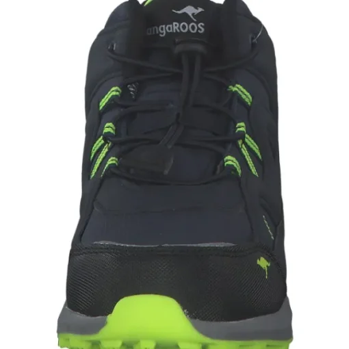 Kinder KangaROOS Stiefel<18801, Stiefel (Kinder), Kinder, Dunkelblau/Lime