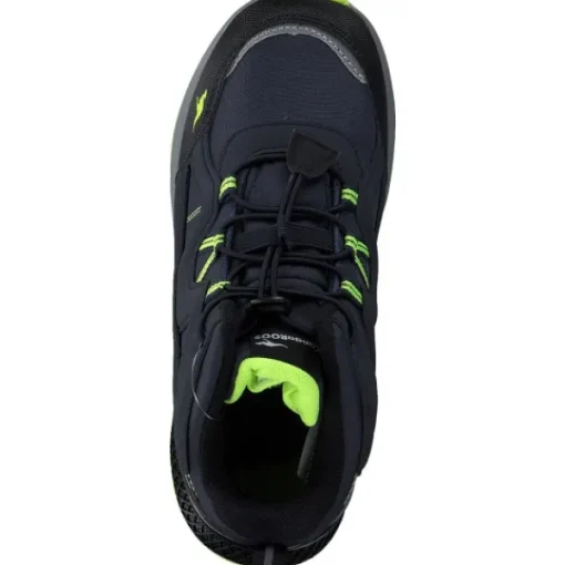 Kinder KangaROOS Stiefel<18801, Stiefel (Kinder), Kinder, Dunkelblau/Lime