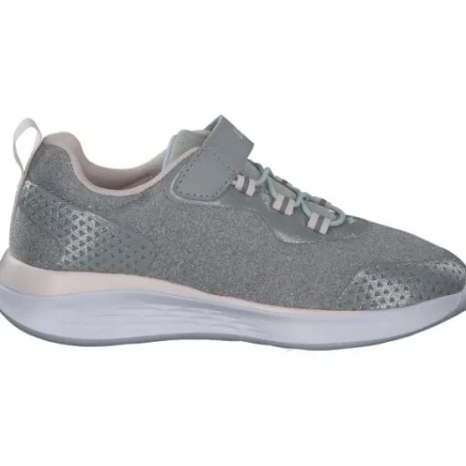 Kinder KangaROOS Sneakers<KQ-Fleet EV 18715, Sneakers Low, Kinder, Grau (Vapor Grey/Frost Pink)