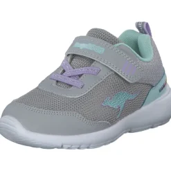 Kinder KangaROOS Halbschuhe (kinder)<KY-Lilo EV 02101, Halbschuhe (Kinder), Kinder, Grau (Grau/Türkis)