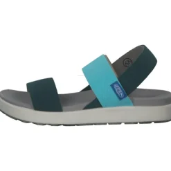 Damen Keen Sandaletten<Elle Backstrap 102715, Keilsandaletten, Damen, sea moss/ipanema