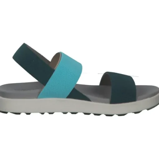 Damen Keen Sandaletten<Elle Backstrap 102715, Keilsandaletten, Damen, sea moss/ipanema