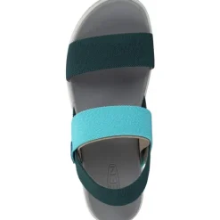 Damen Keen Sandaletten<Elle Backstrap 102715, Keilsandaletten, Damen, sea moss/ipanema