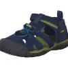 Kinder Keen Sandalen<Seacamp II CNX 1022978, Sandalen (Kinder), Kinder, blue depths/chartreuse