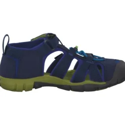 Kinder Keen Sandalen<Seacamp II CNX 1022978, Sandalen (Kinder), Kinder, blue depths/chartreuse