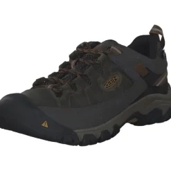 Herren Keen Outdoor- & Wanderschuhe<Targhee III WP 1017784, Trekkingschuhe, Herren, black olive/golden brown