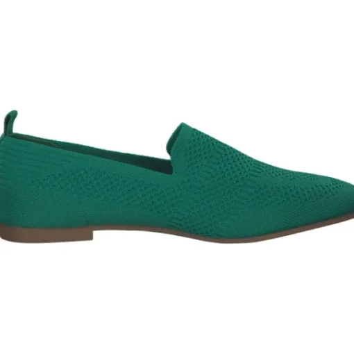 Damen La Strada Slipper<2111884, Mokassins, Damen, green knitted