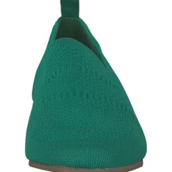 Damen La Strada Slipper<2111884, Mokassins, Damen, green knitted