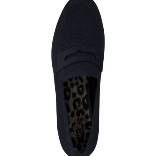 Damen La Strada Slipper<2201141, Mokassins, Damen, blie knitted