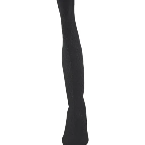 Damen La Strada Stiefel<2223635-4500 OVERKNEE BOOT, Stiefel, Damen, BLACK /SILVER KNITTED