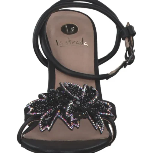 Damen La Strada Sandaletten<2201104, Plateau-Sandaletten, Damen, soft black