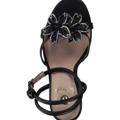 Damen La Strada Sandaletten<2201104, Plateau-Sandaletten, Damen, soft black