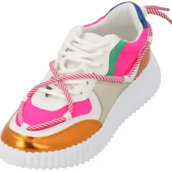 Damen La Strada Klassische- & Business Schuhe<2301320, Schnürschuhe, Damen, orange metallica