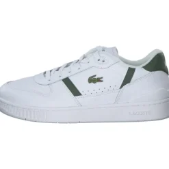 Herren Lacoste Klassische- & Business Schuhe<48SMA0031_1R5 T-CLIP SET, Klassische- & Business Schuhe, Herren, WHT/DK GRN