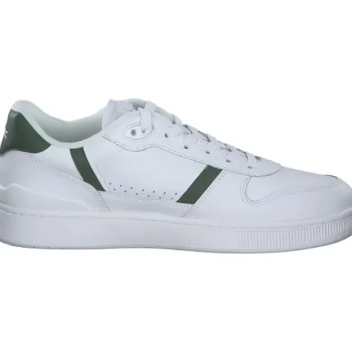 Herren Lacoste Klassische- & Business Schuhe<48SMA0031_1R5 T-CLIP SET, Klassische- & Business Schuhe, Herren, WHT/DK GRN