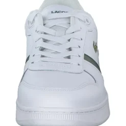Herren Lacoste Klassische- & Business Schuhe<48SMA0031_1R5 T-CLIP SET, Klassische- & Business Schuhe, Herren, WHT/DK GRN
