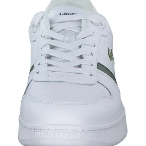 Herren Lacoste Klassische- & Business Schuhe<48SMA0031_1R5 T-CLIP SET, Klassische- & Business Schuhe, Herren, WHT/DK GRN