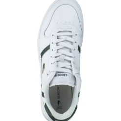 Herren Lacoste Klassische- & Business Schuhe<48SMA0031_1R5 T-CLIP SET, Klassische- & Business Schuhe, Herren, WHT/DK GRN