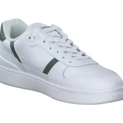 Herren Lacoste Klassische- & Business Schuhe<48SMA0031_1R5 T-CLIP SET, Klassische- & Business Schuhe, Herren, WHT/DK GRN