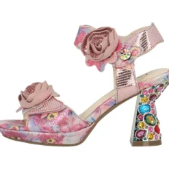 Damen Laura Vita Sandaletten<Hicao 624, Plateau-Sandaletten, Damen, Rosa