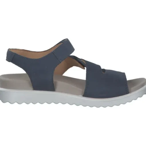 Damen Legero Sandaletten<00781, Keilsandaletten, Damen, INDACOX (BLAU)