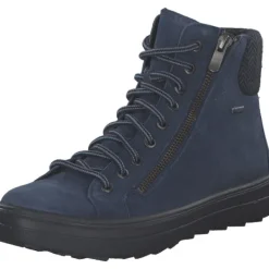Damen Legero Stiefel<09635, Schnürstiefel, Damen, INDACOX (BLAU)