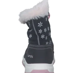 Kinder Lurchi Stiefel<63L0013003, Winterstiefel, Kinder, navy/rose