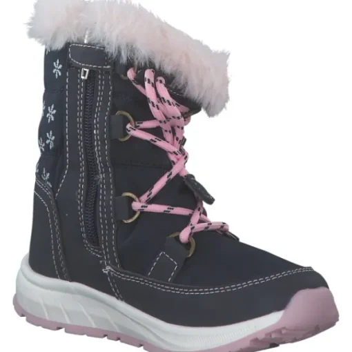 Kinder Lurchi Stiefel<63L0013003, Winterstiefel, Kinder, navy/rose