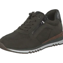 Damen Marco Tozzi Klassische- & Business Schuhe<2-23781-41/726 , Schnürschuhe, Damen, KHAKI COMB