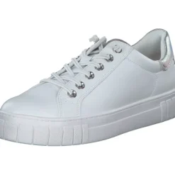 Damen Marco Tozzi Klassische- & Business Schuhe<2-23717-41/197 0, Schnürschuhe, Damen, Weiß