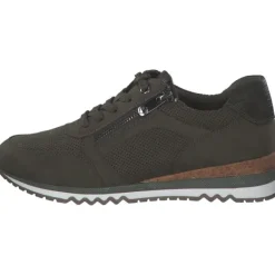 Damen Marco Tozzi Klassische- & Business Schuhe<2-23781-41/726 , Schnürschuhe, Damen, KHAKI COMB
